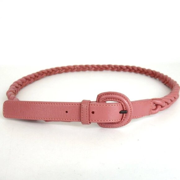 Authentic Bottega Veneta Intrecciato belt leather [Used] main image 10